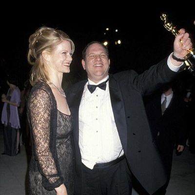 Harvey and Eve Weinstein at the Oscars Awards.